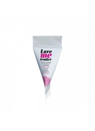 Съедобное согревающее массажное масло Love Me Tender Cotton Candy с ароматом сладкой ваты - 10 мл. - Love to Love - купить с доставкой в Коломне