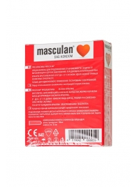 Презервативы Masculan Sensitive plus - 3 шт. - Masculan - купить с доставкой в Коломне