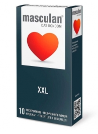 Презервативы увеличенного размера Masculan XXL - 10 шт. - Masculan - купить с доставкой в Коломне