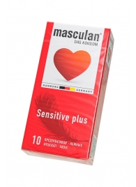 Презервативы Masculan Sensitive plus - 10 шт. - Masculan - купить с доставкой в Коломне