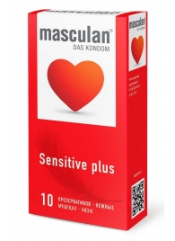 Презервативы Masculan Sensitive plus - 10 шт. - Masculan - купить с доставкой в Коломне