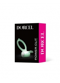 Светящееся в темноте эрекционное виброкольцо Power Clit - Dorcel - в Коломне купить с доставкой