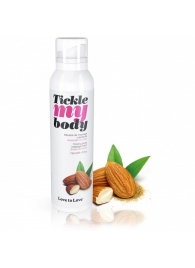 Массажная хрустящая пенка Tickle My Body Sweet Almonds с ароматом миндаля - 150 мл. - Love to Love - купить с доставкой в Коломне