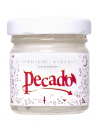 Массажная свеча Сoconut Cream - 35 мл. - Pecado - купить с доставкой в Коломне
