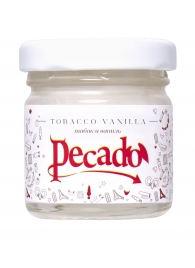 Массажная свеча Tobacco Vanilla - 35 мл. - Pecado - купить с доставкой в Коломне