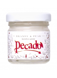 Массажная свеча Brandy   Pear - 35 мл. - Pecado - купить с доставкой в Коломне