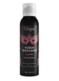 Хрустящая пенка для массажа Orgie Acqua Croccante Sakura с ароматом сакуры - 150 мл. - ORGIE - купить с доставкой в Коломне