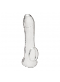 Прозрачная насадка на пенис Transparent Penis Enhancing Sleeve Extension - 15,9 см. - BlueLine - в Коломне купить с доставкой