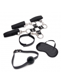 Набор для фиксации из 7 предметов Hogtie   Ball Gag Kit - Lux Fetish - купить с доставкой в Коломне