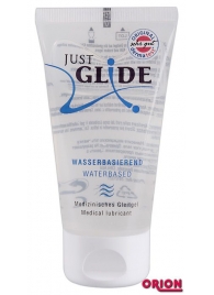 Вагинальная смазка на водной основе JUSTGLIDE - 50 мл. - Orion - купить с доставкой в Коломне