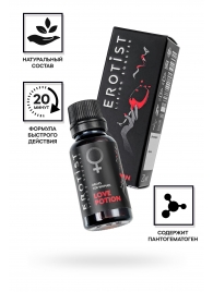 Возбуждающие капли для женщин Erotist Love Potion - 20 мл. - Erotist Libido Booster - купить с доставкой в Коломне