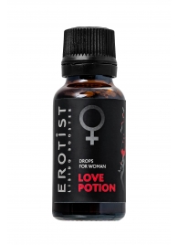 Возбуждающие капли для женщин Erotist Love Potion - 20 мл. - Erotist Libido Booster - купить с доставкой в Коломне