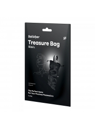 Черный мешочек для хранения игрушек Treasure Bag L - Satisfyer - купить с доставкой в Коломне