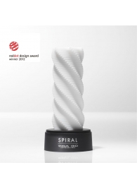 Белый 3D мастурбатор SPIRAL - Tenga - в Коломне купить с доставкой