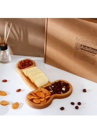 Деревянное блюдо для подачи в форме члена (32,5 х 20 х 1,7 см) - Сима-Ленд - купить с доставкой в Коломне