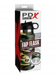 Мастурбатор в камуфляжной колбе Fap Flask - Pipedream - в Коломне купить с доставкой