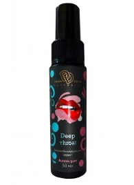 Спрей для горла Deep Throat с десенсибилизирующим эффектом и вкусом бабл-гам - 50 мл. - БиоМед - купить с доставкой в Коломне