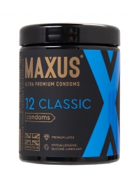 Классические презервативы MAXUS Classic - 12 шт. - Maxus - купить с доставкой в Коломне