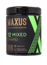 Презервативы MAXUS Mixed - 12 шт. - Maxus - купить с доставкой в Коломне