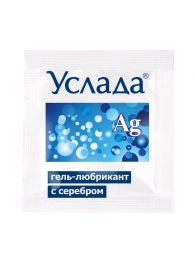 Гель-лубрикант «Услада с серебром» - 3 гр. - Биоритм - купить с доставкой в Коломне