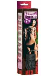 Чёрная веревка для связывания - 700 см. - Orion - купить с доставкой в Коломне