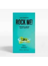 Жидкий вибратор Nuei Rock Me! с ароматом мяты - 20 мл. - Nuei cosmetics - купить с доставкой в Коломне