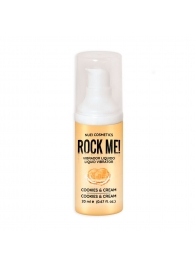 Жидкий вибратор Nuei Rock Me! с ароматом печенья и сливок - 20 мл. - Nuei cosmetics - купить с доставкой в Коломне