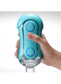 Голубой мастурбатор Tenga Flip ORB Ocean - Tenga - в Коломне купить с доставкой