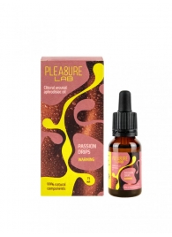 Капли с согревающим эффектом Passion Drips Warming - 15 мл. - Pleasure Lab - купить с доставкой в Коломне