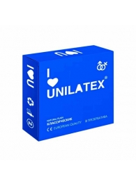 Классические презервативы Unilatex Natural Plain - 3 шт. - Unilatex - купить с доставкой в Коломне