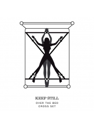 Набор для связывания на кровати Keep Still - Fifty Shades of Grey - купить с доставкой в Коломне