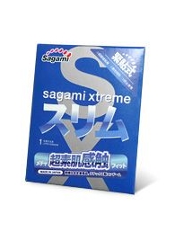 Презерватив Sagami Xtreme FEEL FIT 3D - 1 шт. - Sagami - купить с доставкой в Коломне