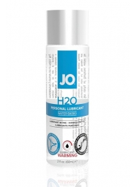 Возбуждающий лубрикант на водной основе JO Personal Lubricant H2O Warming - 60 мл. - System JO - купить с доставкой в Коломне