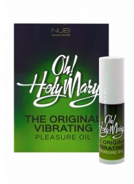 Масло унисекс с эффектом вибрации Oh! Holy Mary - 6 мл. - Nuei cosmetics - купить с доставкой в Коломне