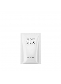 Полоски для орального секса Slow Sex Oral Sex Strips - 7 шт. - Bijoux Indiscrets - купить с доставкой в Коломне