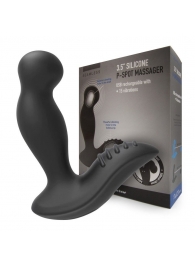 Черный вибромассажер простаты 3,5’’ P-spot Massager - 12,5 см. - Erokay - в Коломне купить с доставкой