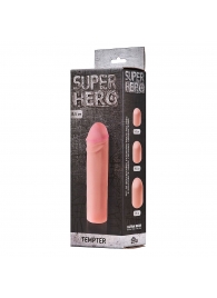 Фаллоудлинитель SUPER HERO Tempter - 16 см. - Lola Games - в Коломне купить с доставкой