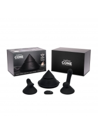 Конусный вибромассажер Cowgirl Cone с 2 насадками - CowGirl - купить с доставкой в Коломне