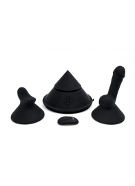 Конусный вибромассажер Cowgirl Cone с 2 насадками - CowGirl - купить с доставкой в Коломне