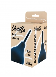 Черный анальный душ Anal Douche L - Lola Games - купить с доставкой в Коломне