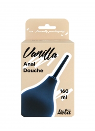 Черный анальный душ Anal Douche M - Lola Games - купить с доставкой в Коломне