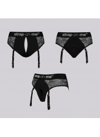 Трусики для фиксации насадок Strap-on-me Harness Lingerie Diva XS - Strap-on-me - купить с доставкой в Коломне