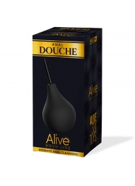 Черный анальный душ Anal Douche S - Adrien Lastic - купить с доставкой в Коломне