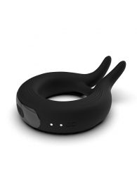Черное эрекционное кольцо Marry Me Rechargeable Vibrating Cockring - Adrien Lastic - в Коломне купить с доставкой