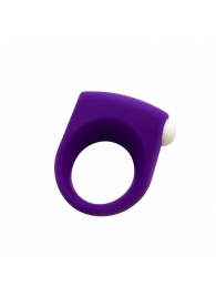 Фиолетовое эрекционное кольцо Puggle Vibrating Ring with Bullet - Adrien Lastic - в Коломне купить с доставкой
