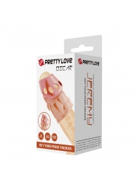 Реалистичная насадка на пенис Oscar - Baile - в Коломне купить с доставкой