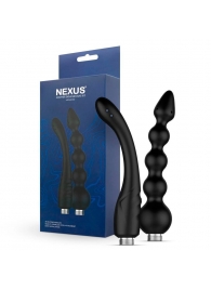 Набор из 2 насадок для анального душа Shower Douche Duo Kit - Nexus Range - купить с доставкой в Коломне