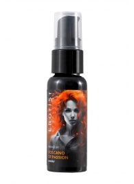 Гель с эффектом вибрации Volcano Of Passion со вкусом вишни - 25 мл. - Erotist Lubricants - купить с доставкой в Коломне