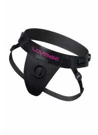 Черные универсальные трусики Lovense из спандекса - Lovense - купить с доставкой в Коломне