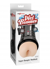 Мастурбатор-анус в колбе Super Banging Butthole - Pipedream - в Коломне купить с доставкой